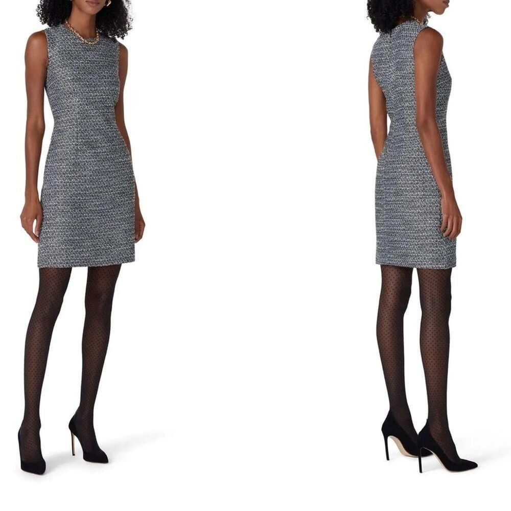 Adam Lippes Collective Grey Tweed Sheath